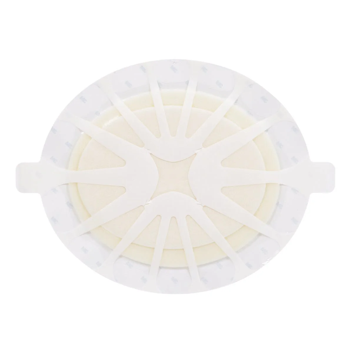3M Tegaderm 90616 Foam Dressing 7-1/2 X 8-3/4 Inch Oval Adhesive with Border Sterile. Case of 15