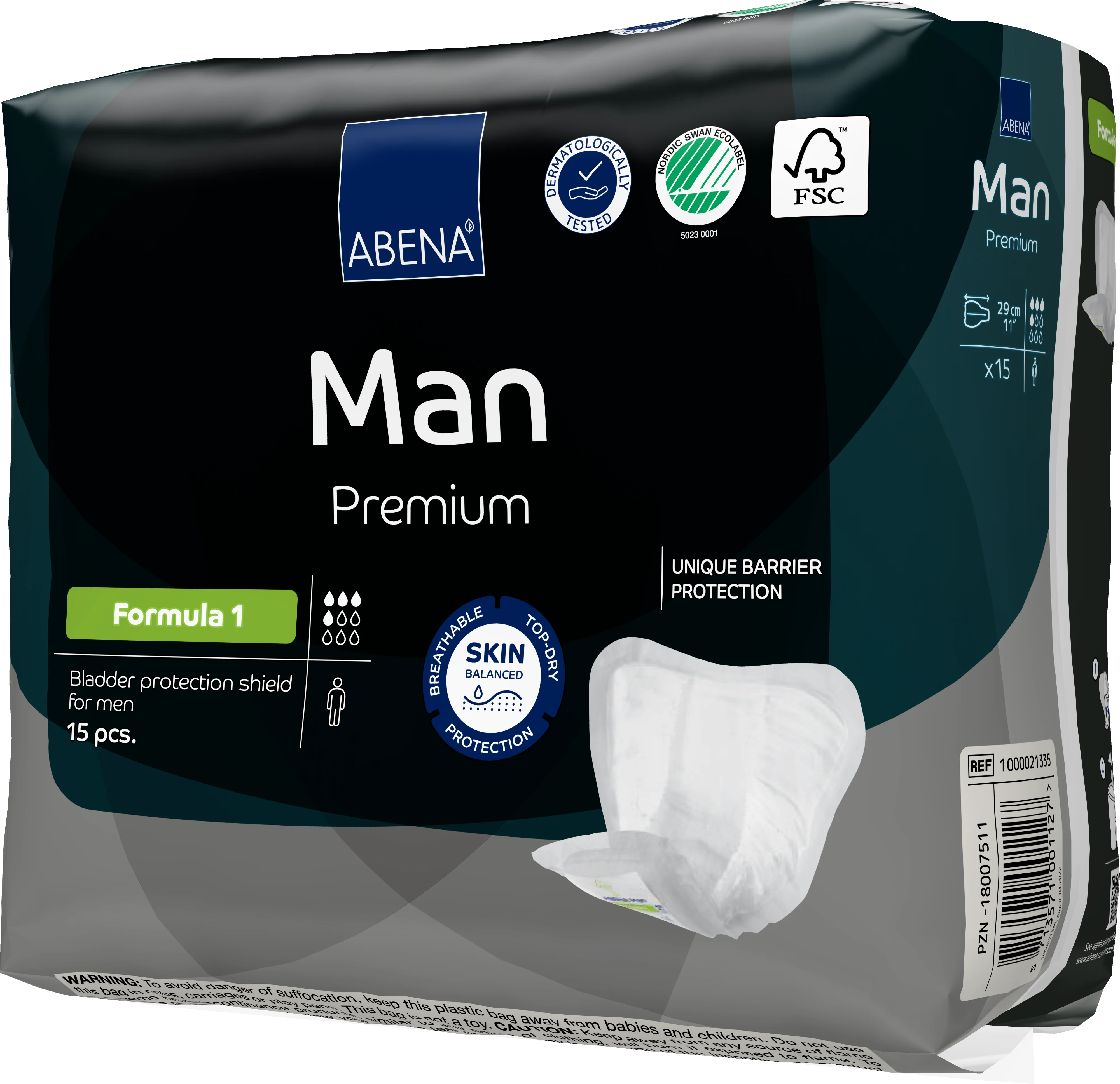 Abena Man Premium Bladder Protection Shield, Formula 1 - Image 3