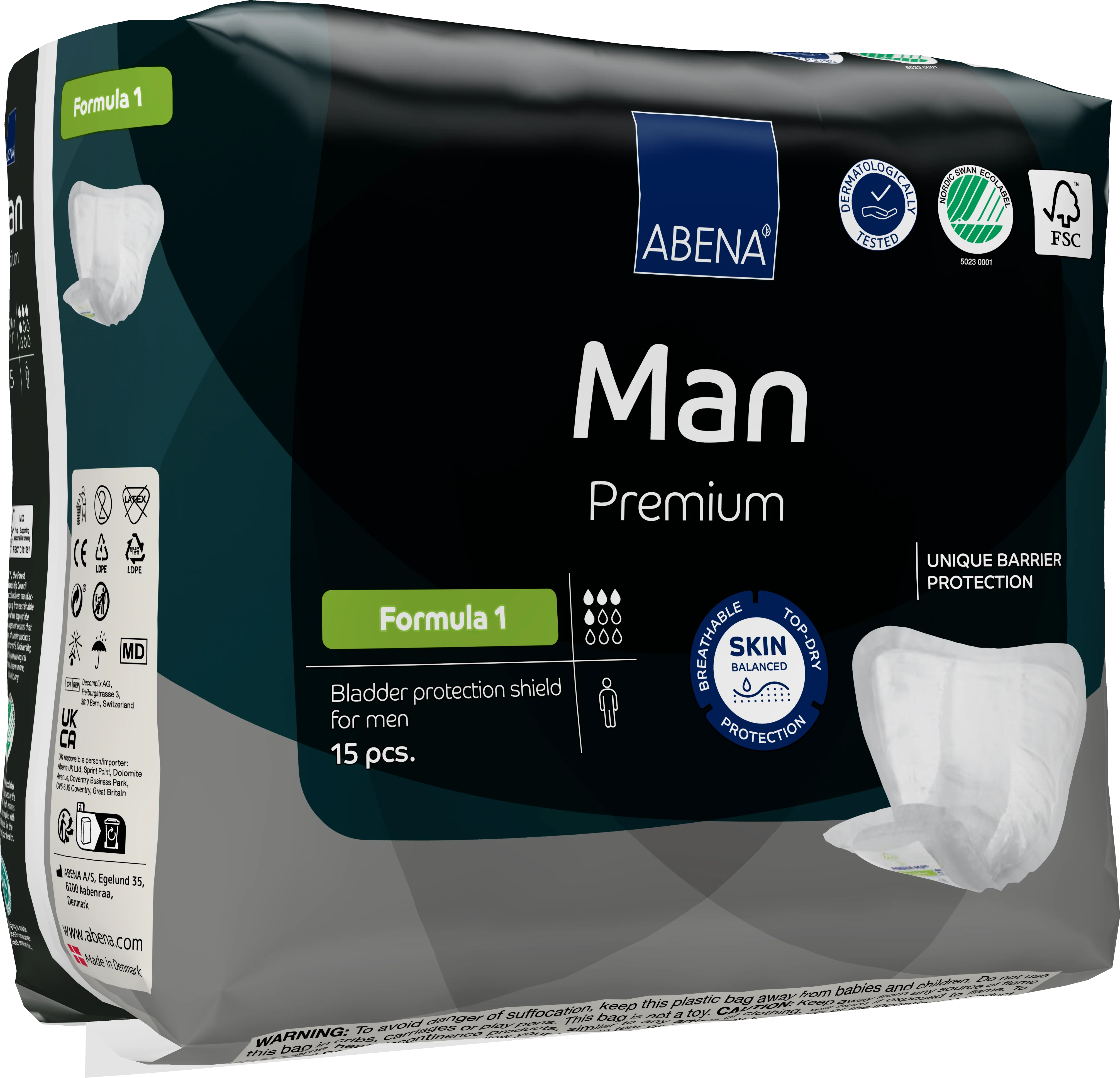 Abena Man Premium Bladder Protection Shield, Formula 1 - Image 4