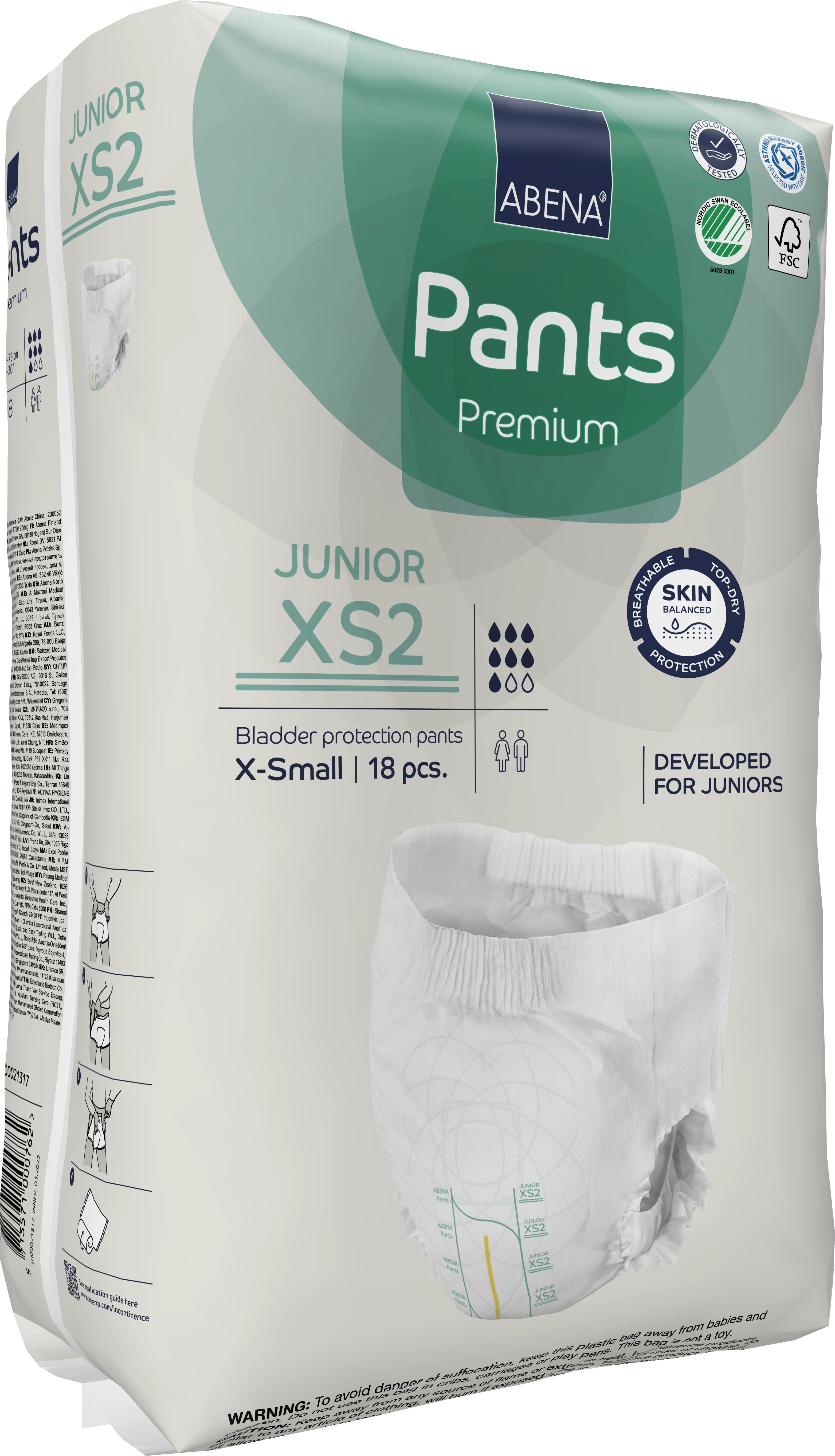 Abena Premium Pants Junior Incontinence Brief - Image 3