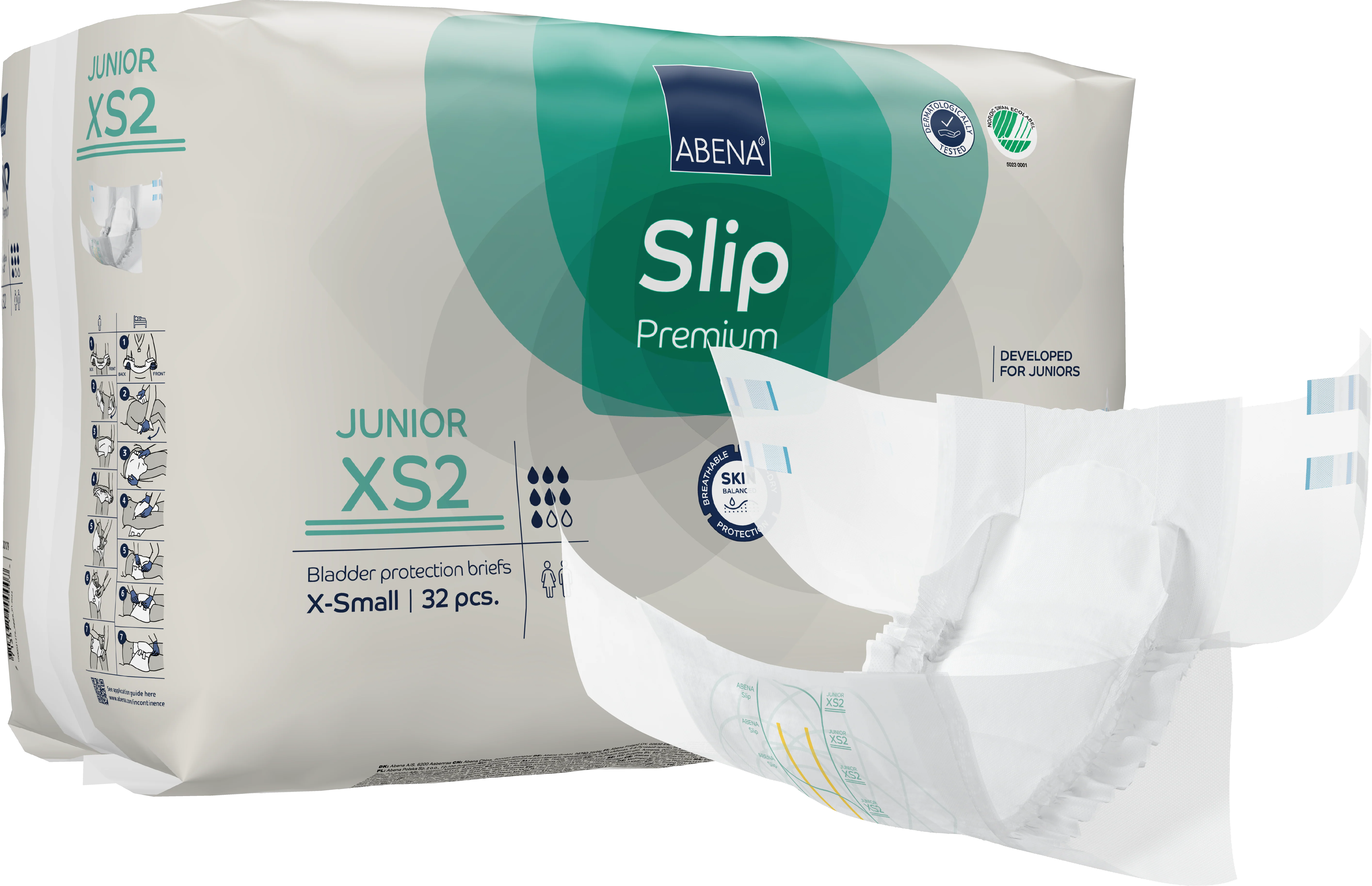 Abena Slip Premium Junior XS2 Incontinence Brief