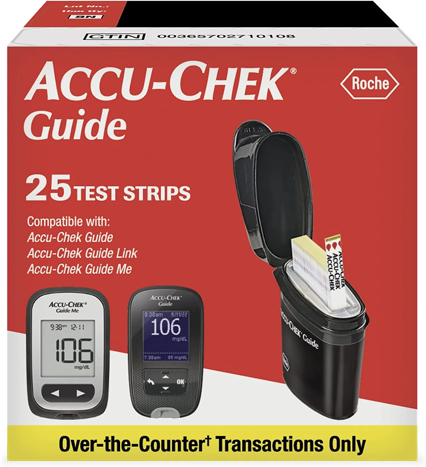 Accu-Chek Guide Glucose Test Strips for Diabetic Blood Sugar Testing - Image 9