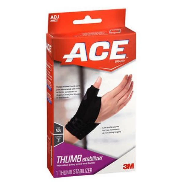 ACE 209632 Thumb Stabilizer, Right Hand, One Size Fits Most, 1 Each