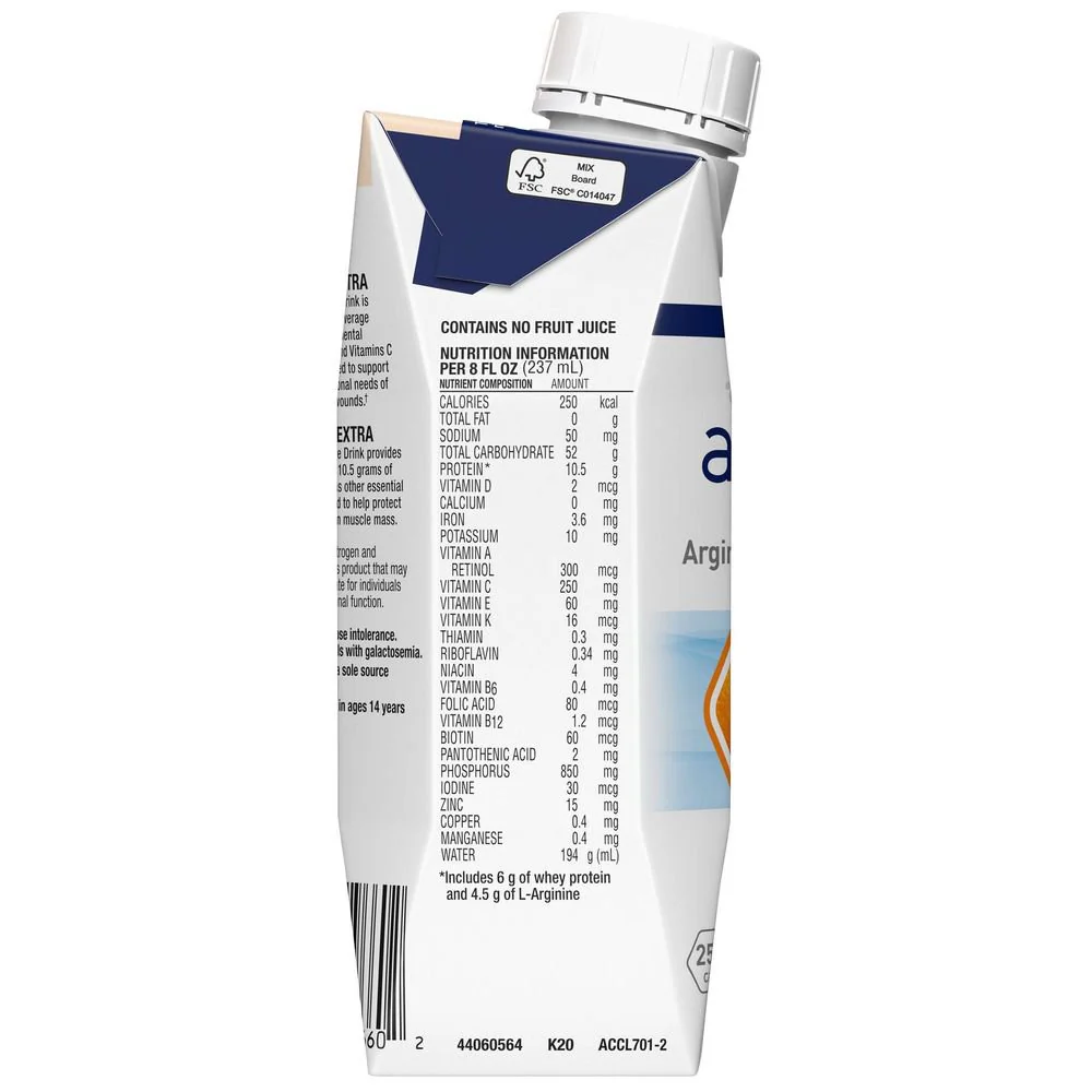 Arginaid Extra Arginine-Intensive Drink, Orange Burst, 8 oz. Carton - Image 3