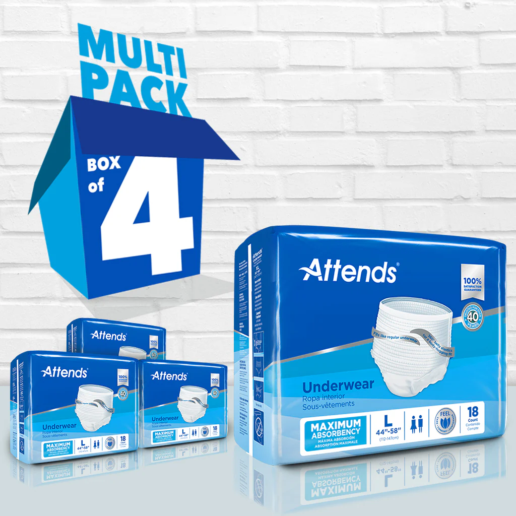 Attends Underwear, Maximum Absorbency - Image 12