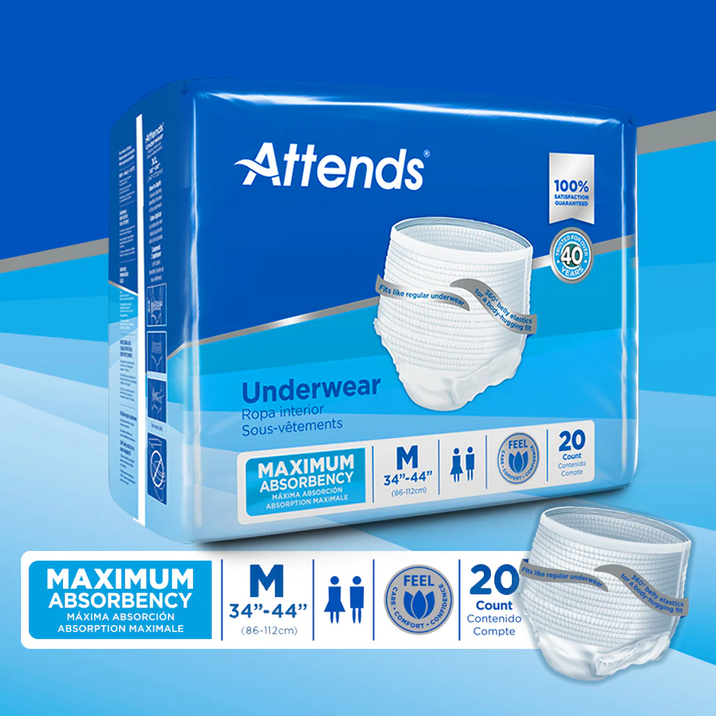 Attends Underwear, Maximum Absorbency - Image 7