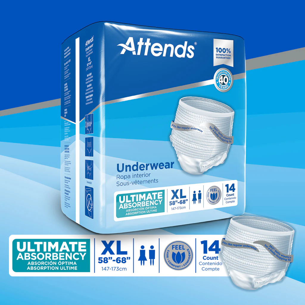 Attends Underwear, Ultimate Absorbency - Image 12