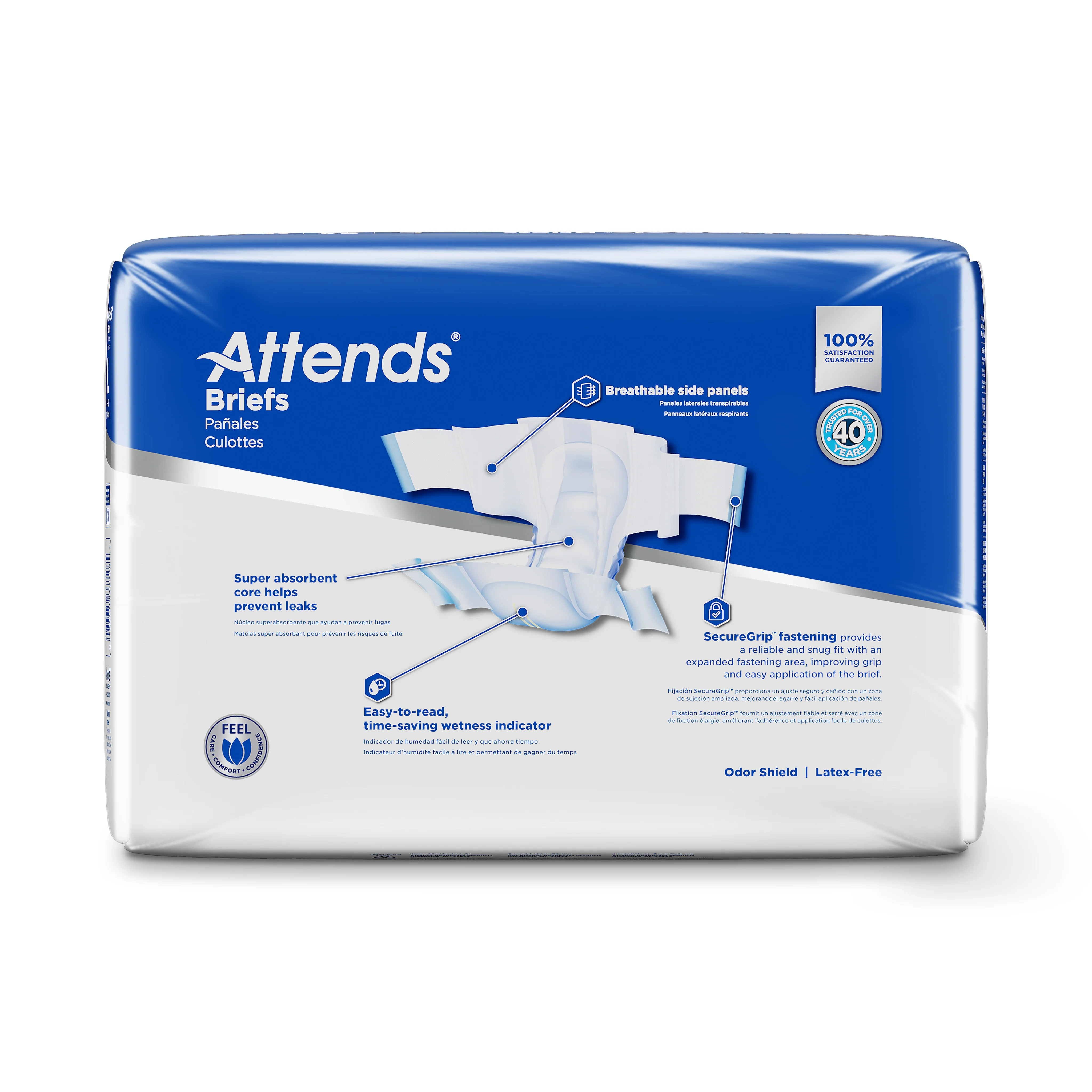 Attends Brief, Extra Heavy Absorbency - Image 3