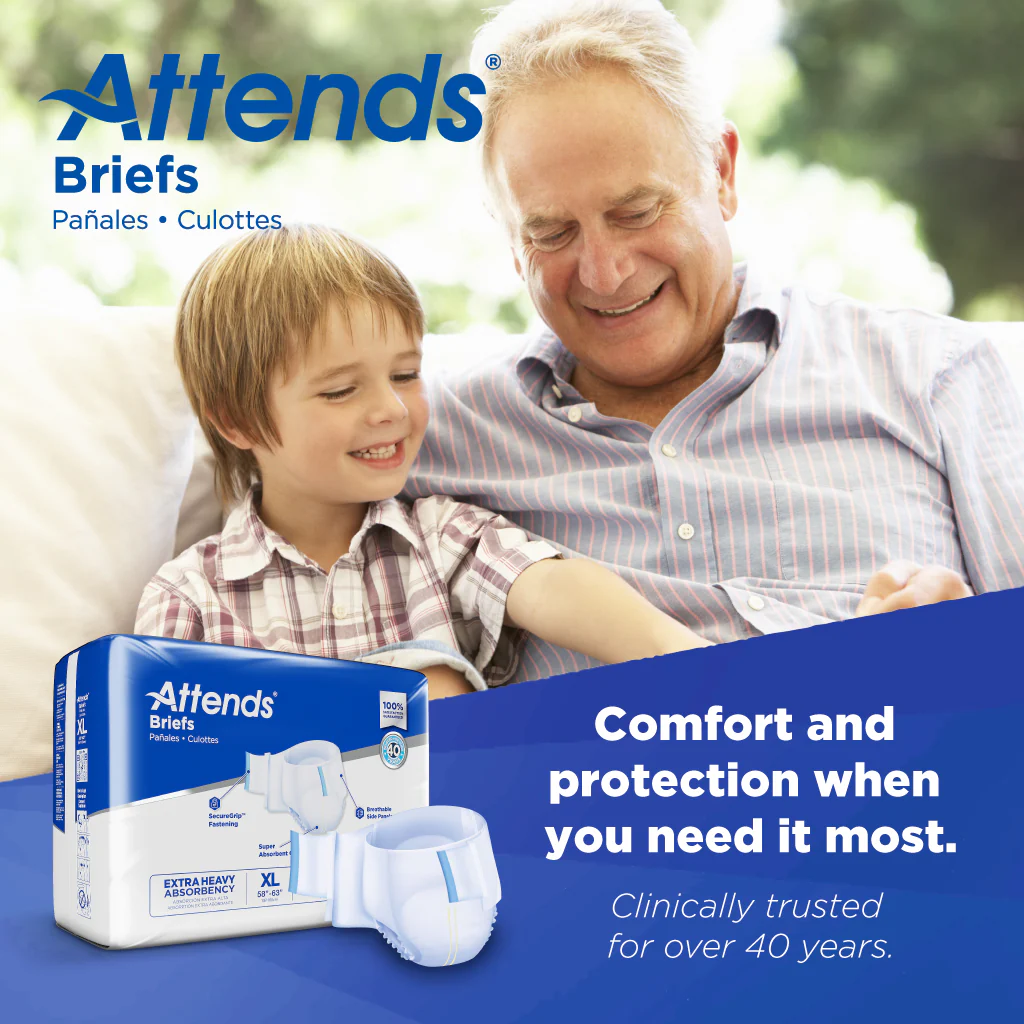 Attends Brief, Extra Heavy Absorbency - Image 8