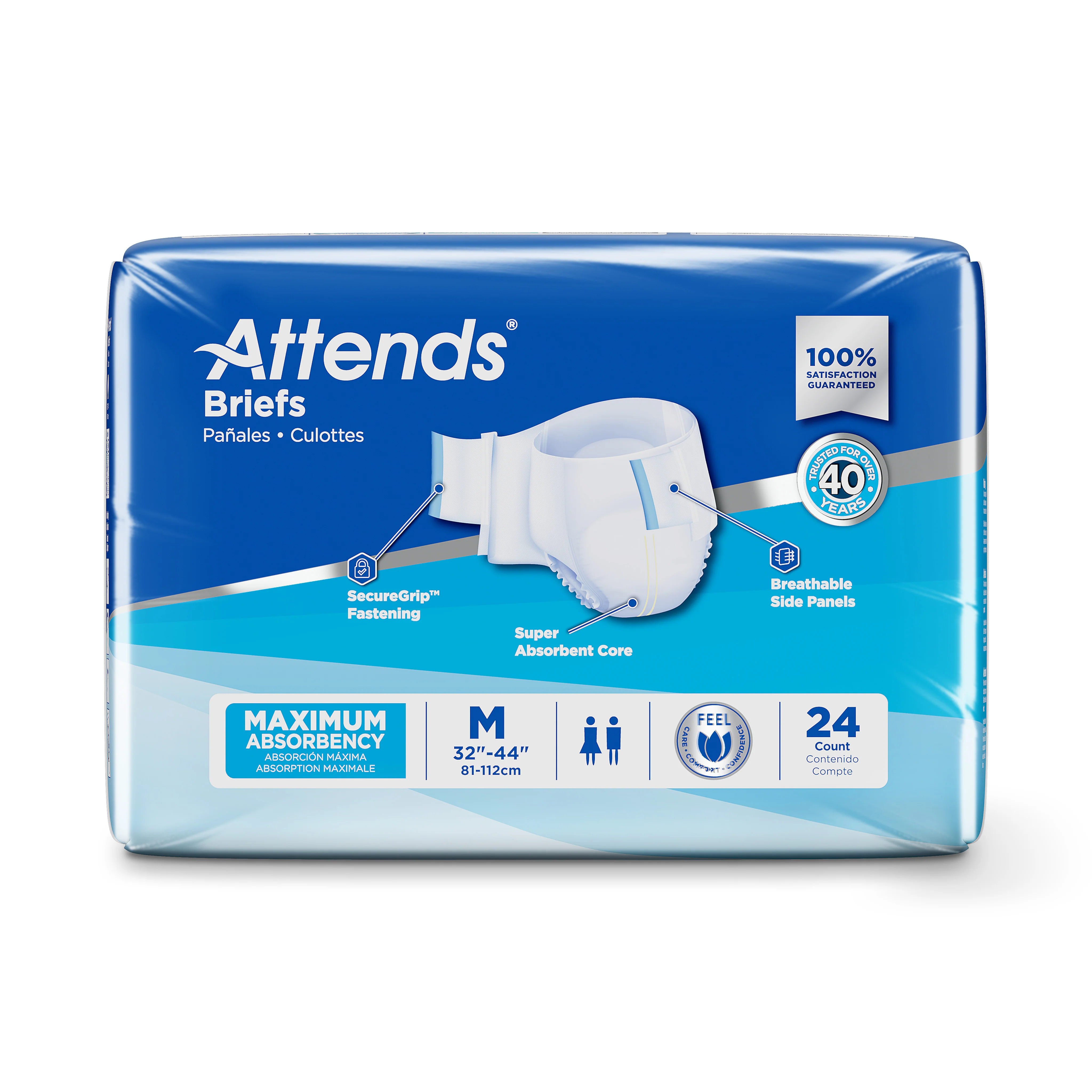 Attends Brief, Maximum Absorbency - Image 3