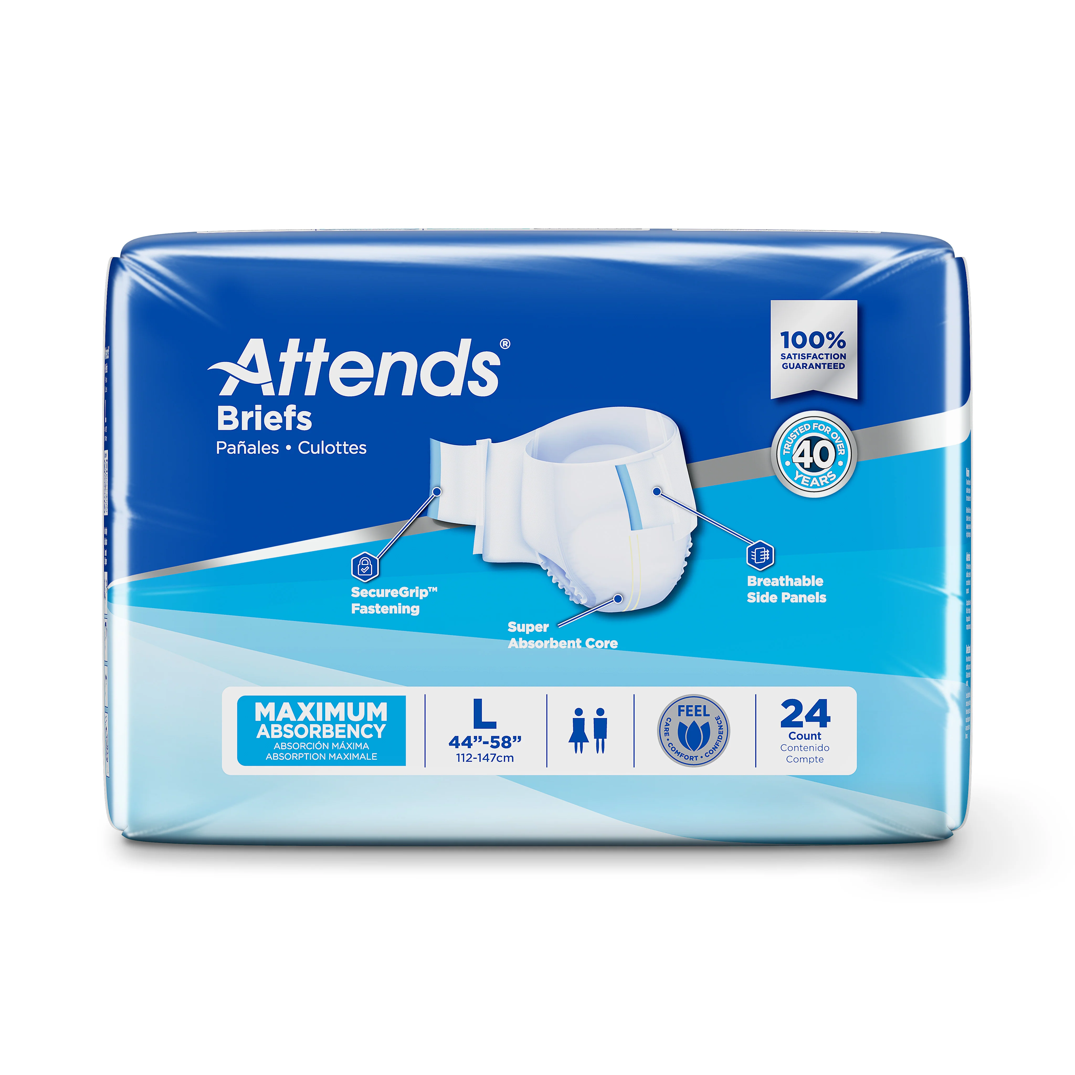 Attends Brief, Maximum Absorbency - Image 5