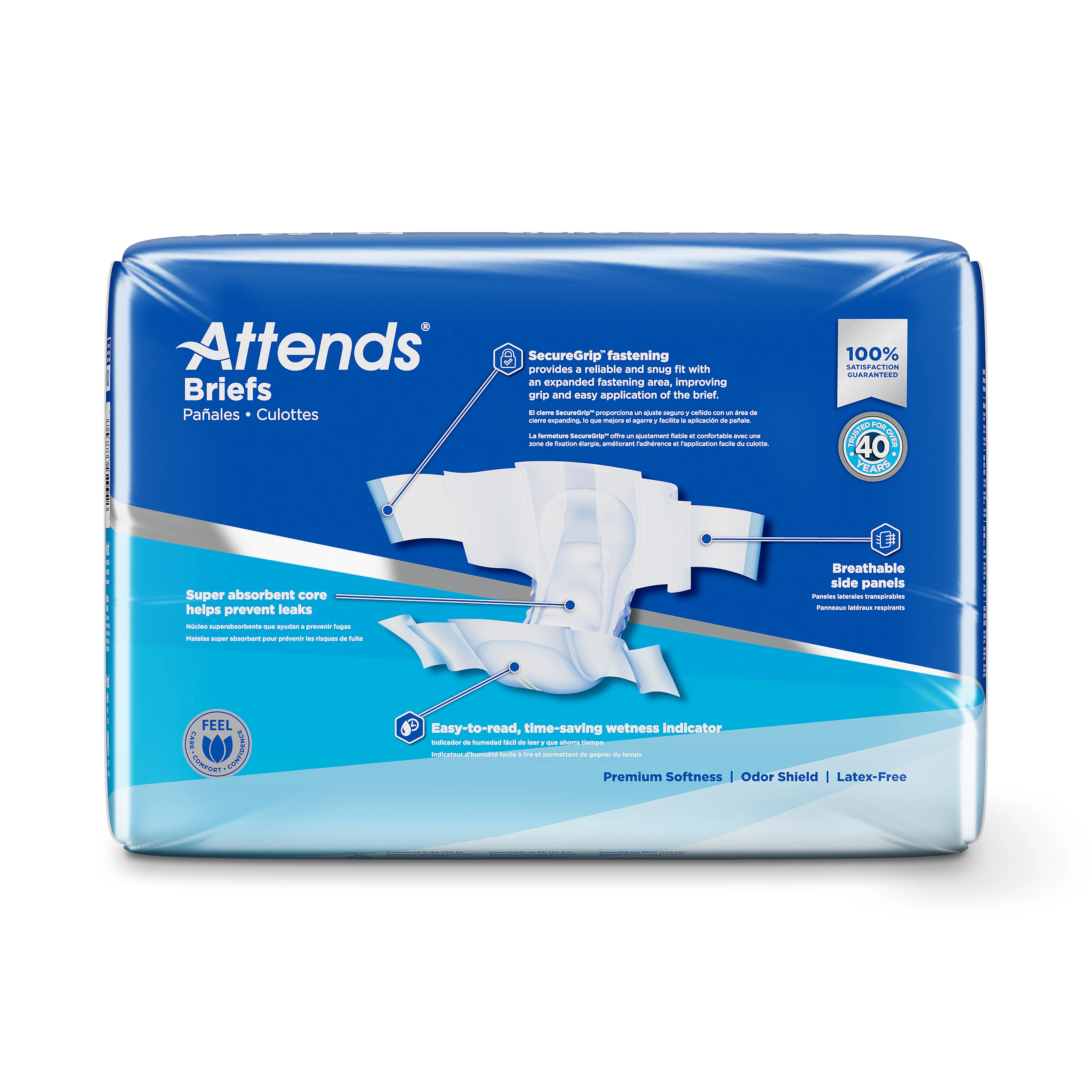 Attends Brief, Maximum Absorbency - Image 7