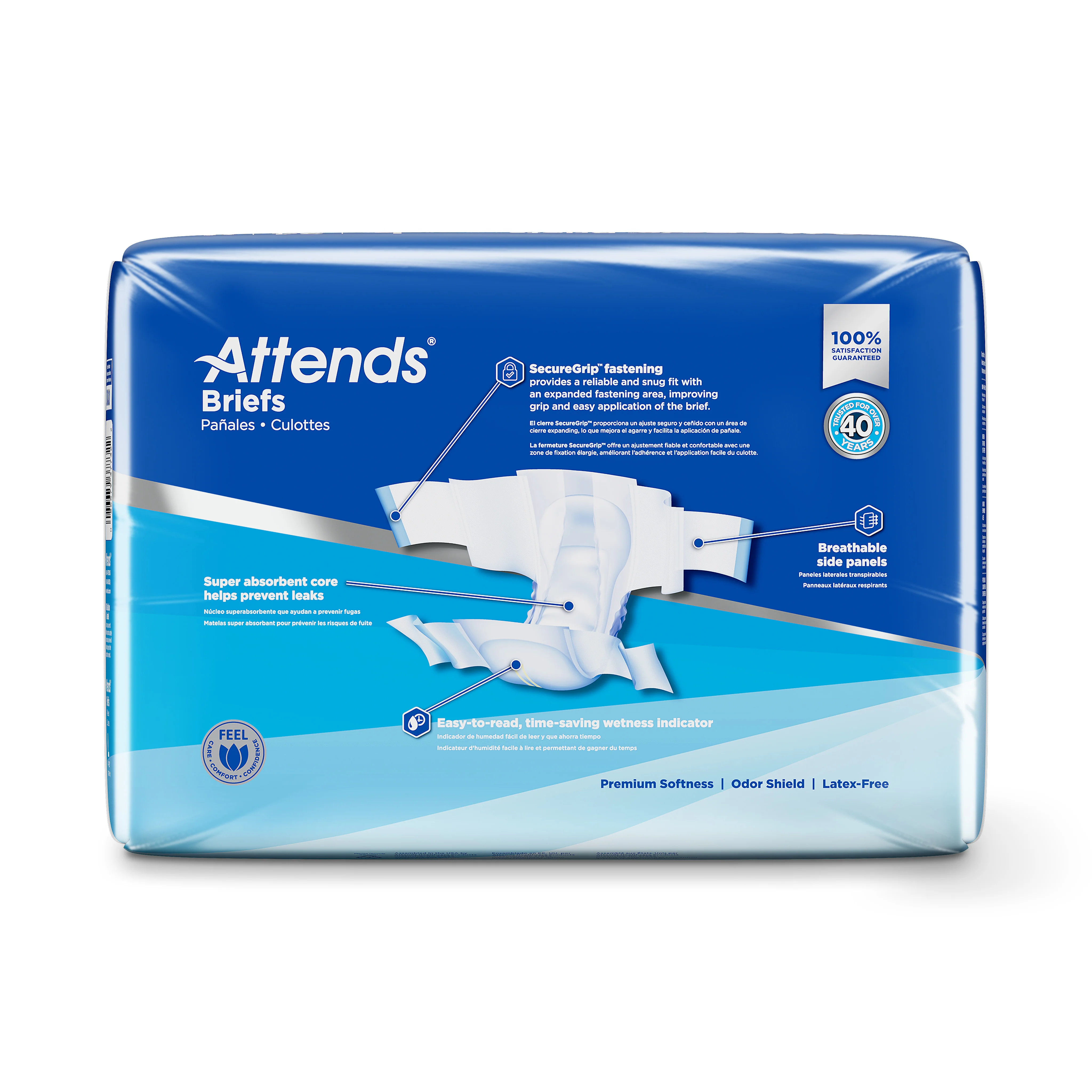 Attends Brief, Maximum Absorbency - Image 8