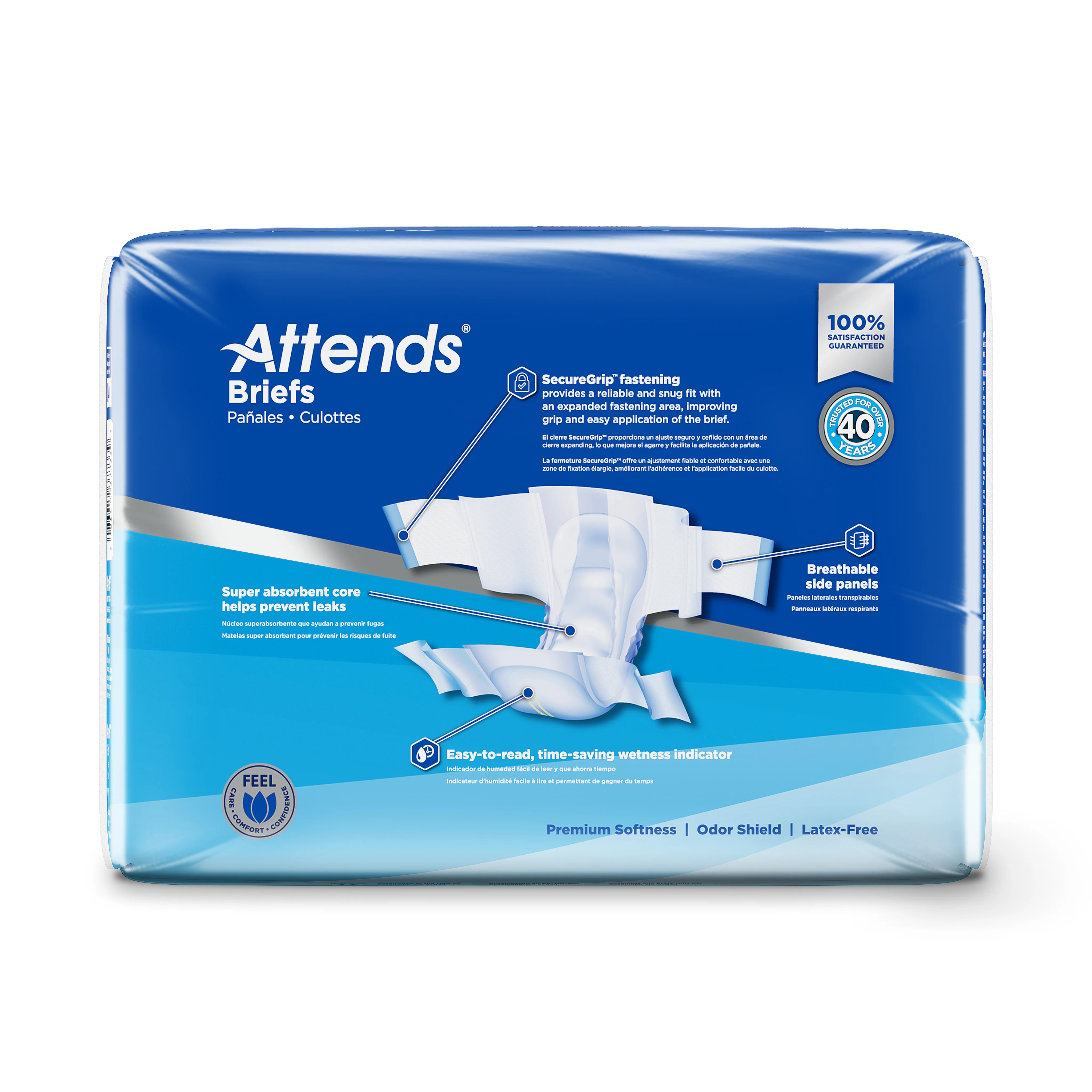 Attends Brief, Maximum Absorbency - Image 9