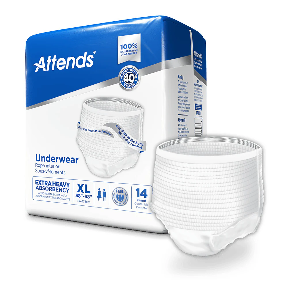 Attends Underwear, Extra Heavy Absorbency - Image 3