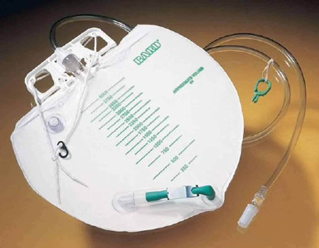 Bard Urinary Drain Bag with Anti-Reflux Valve - Image 2