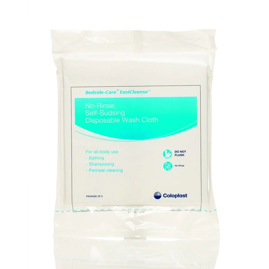 Bedside-Care EasiCleanse Bath Wipes, Pack of 5