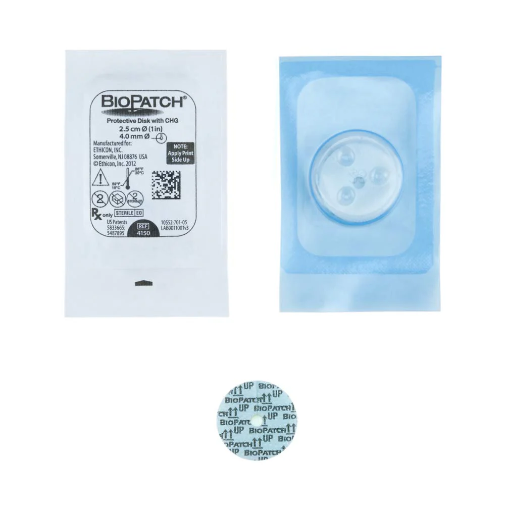 Biopatch 4150 Hemostatic IV Dressing, Case of 40 - Image 2