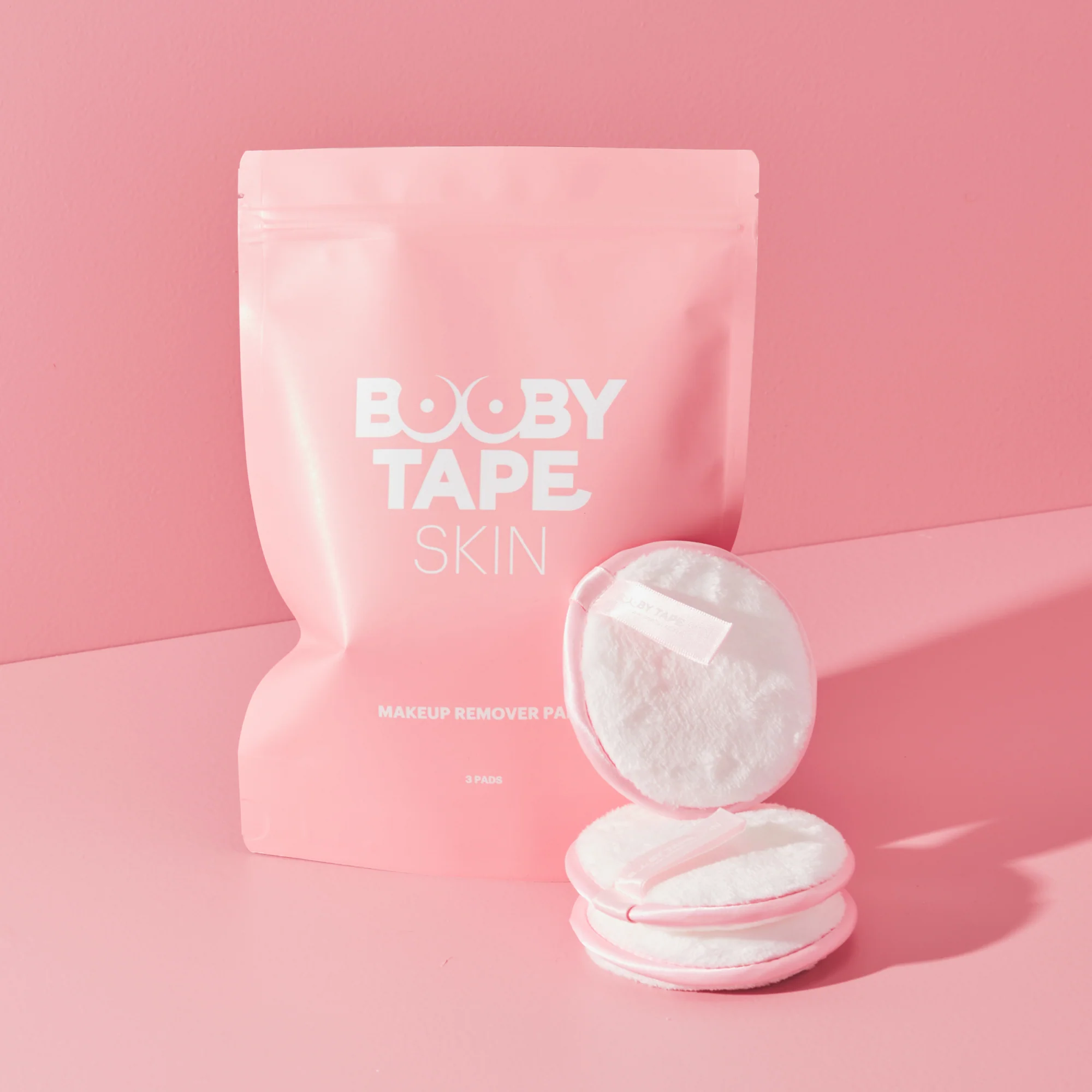Booby Tape Reusable Makeup Remover Pads, Eco-Friendly Face Rounds, Cleanse Face & Body, 3 Pads (Pack of 1) - Image 6