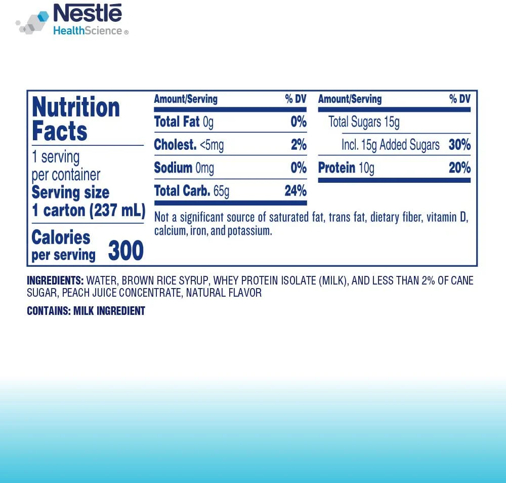 Boost Sooth Clear Nutritional Drink, 8 oz. Carton - Image 7