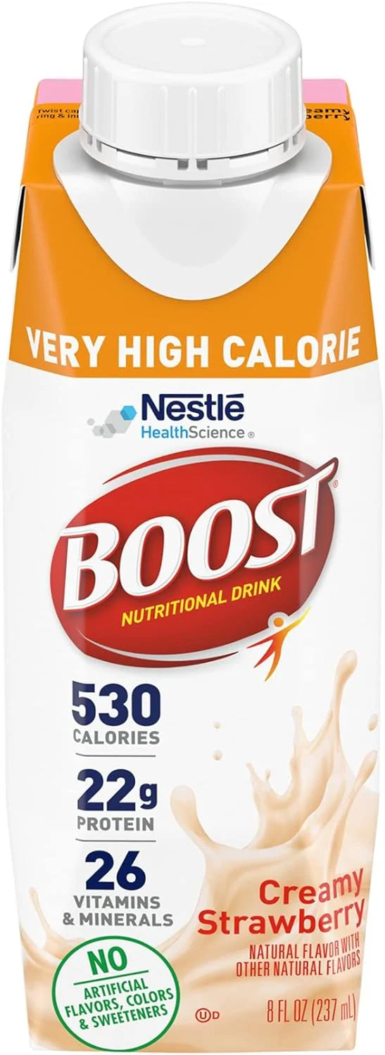 Boost Very High Calorie Nutritional Drink, 8 oz. Carton - Image 3