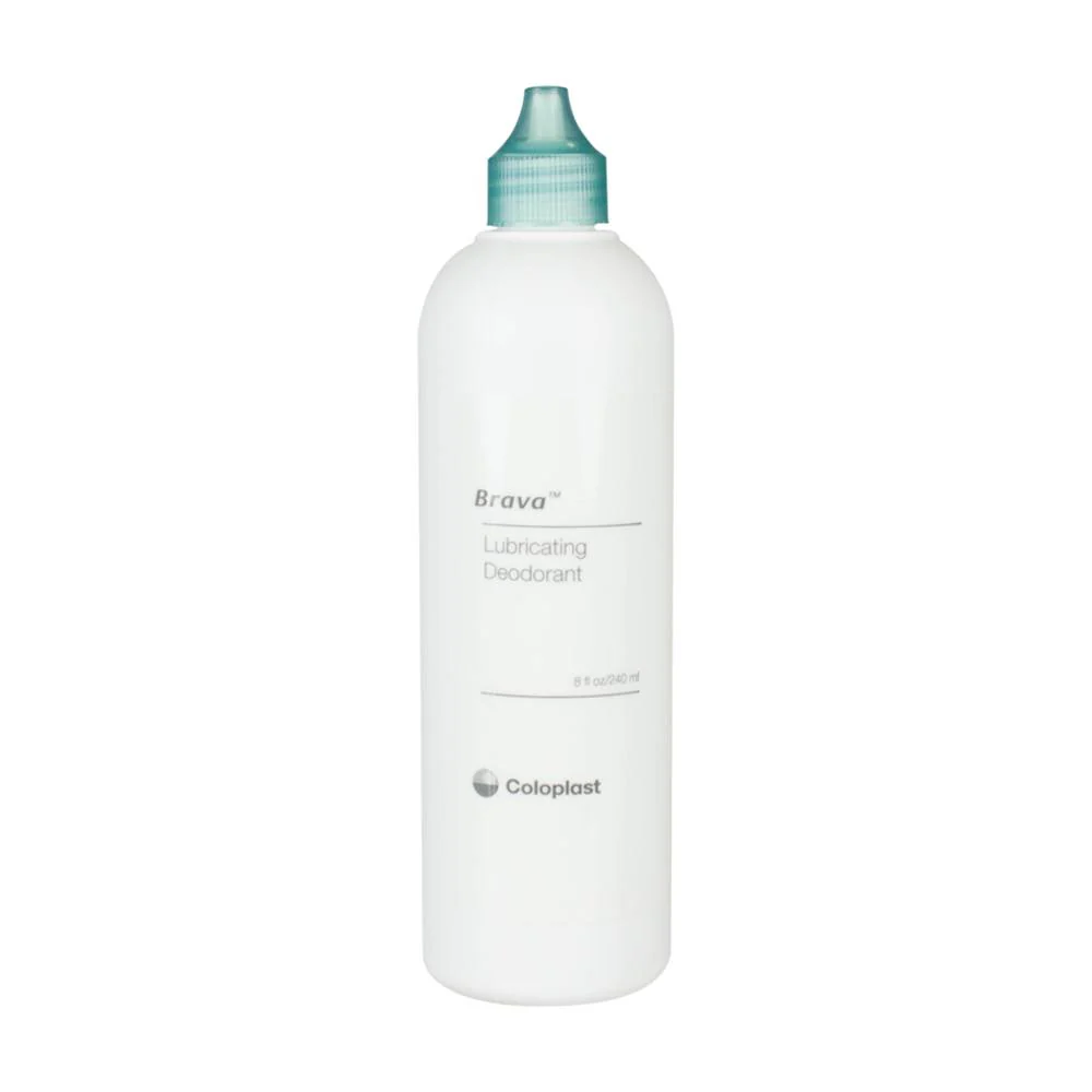 Brava Lubricating Deodorant 8 oz Case of 16, Light Lotion Fragrance