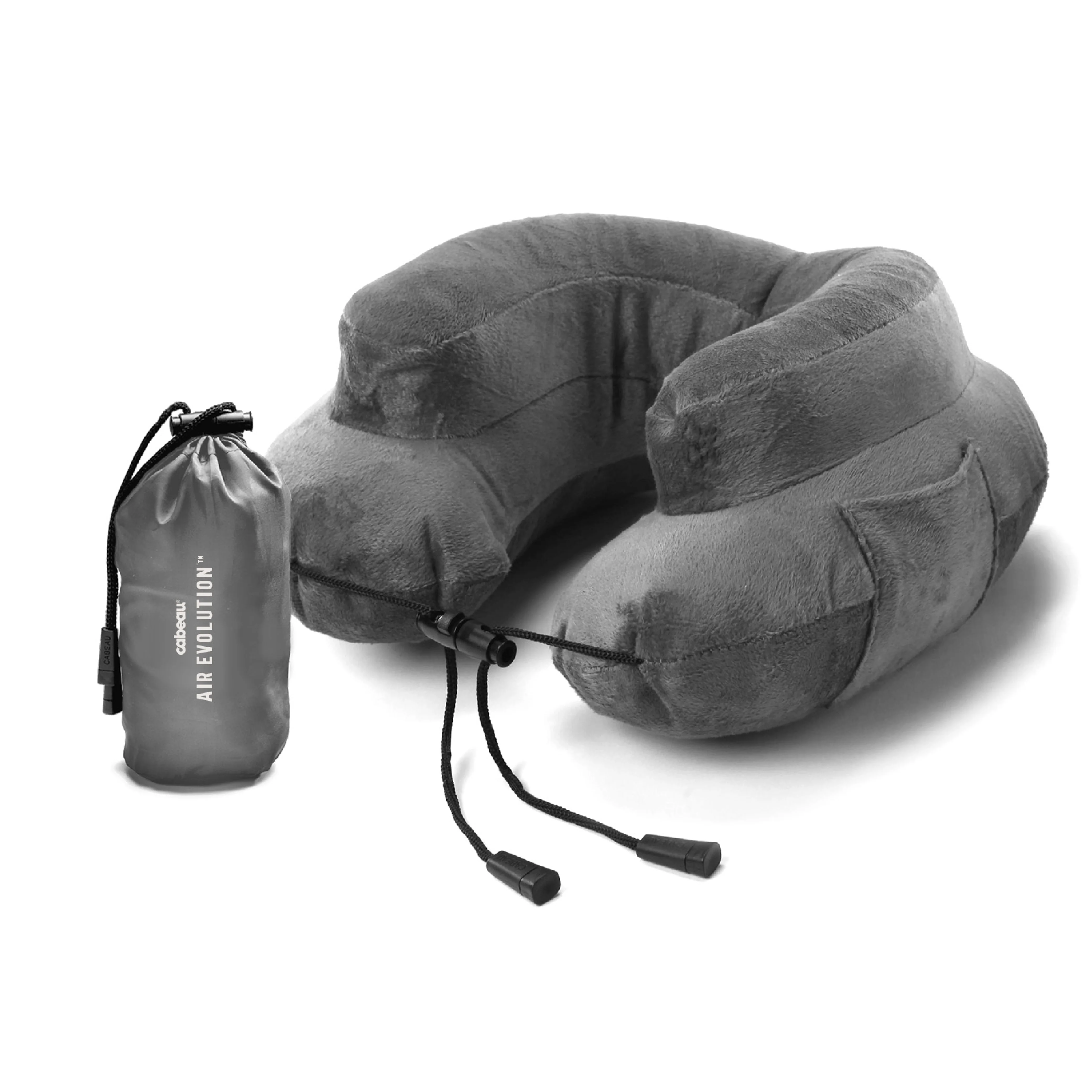 Cabeau Air Evolution Inflatable Travel Neck Pillow, Adjustable, One Size