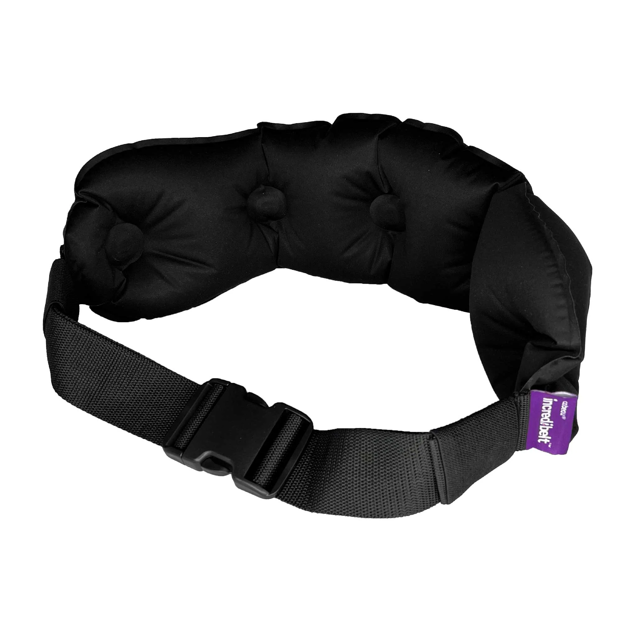 Cabeau Incredi-Belt Inflatable Lumbar Support Belt for Back Pain, One Size, Black - Image 2