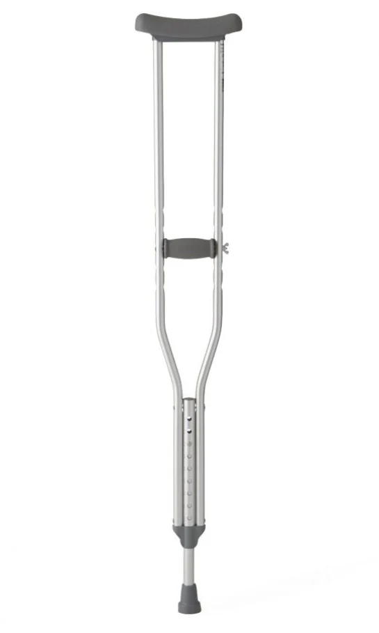 Cardinal Health Bariatric Crutch, Heavy-Duty, Adult 650 lb Capacity, 1 Pair