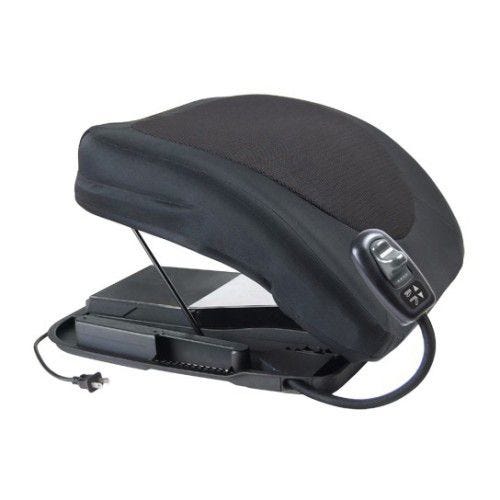 Carex Black Uplift Premium Power Seat Lift 17" Wide