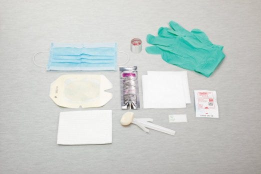 Central Line Dressing Trays w/Chloraprep, Case of 40 Trays