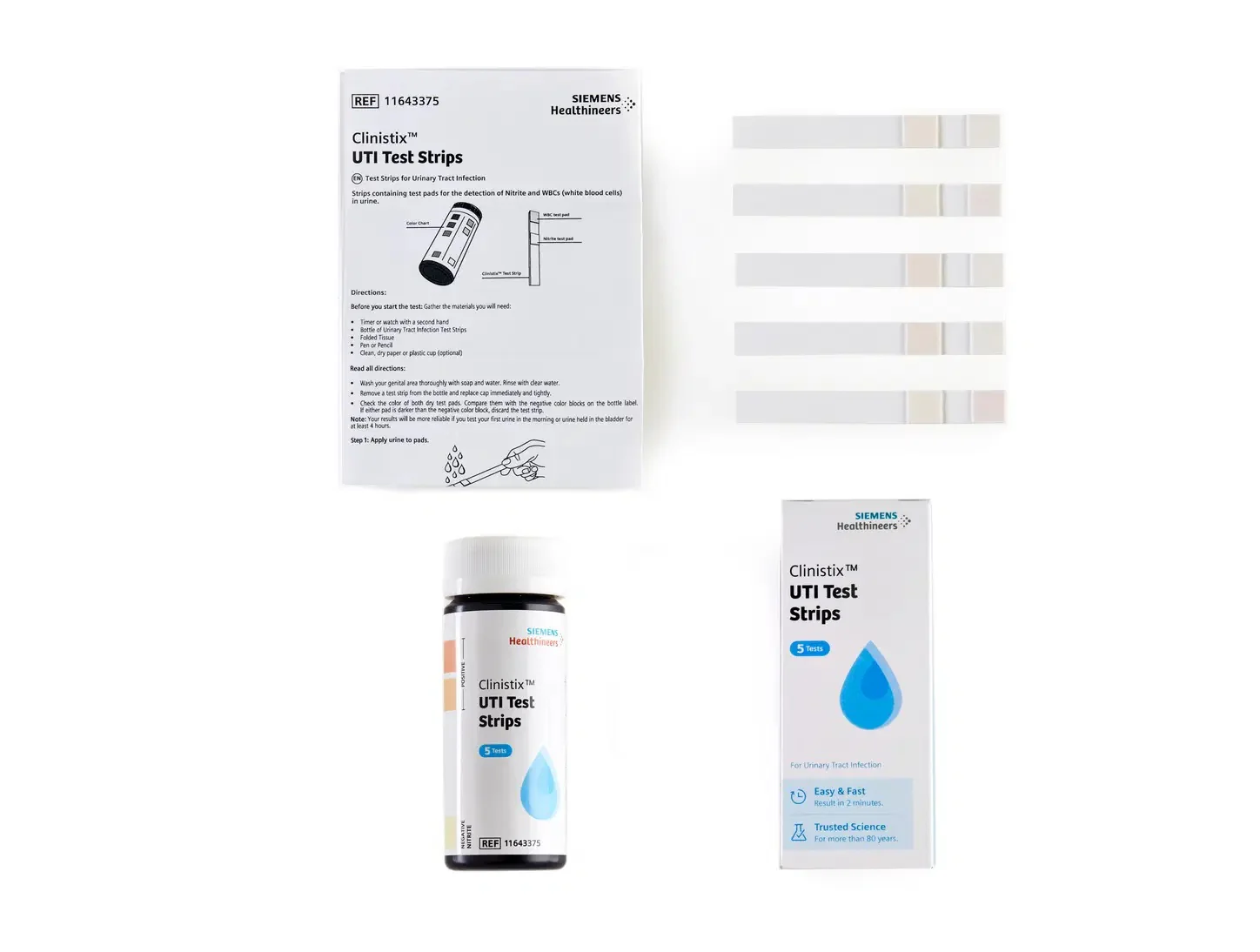 Clinistix Urinalysis Test Kit, Urinary Tract Infection Detection - Image 2
