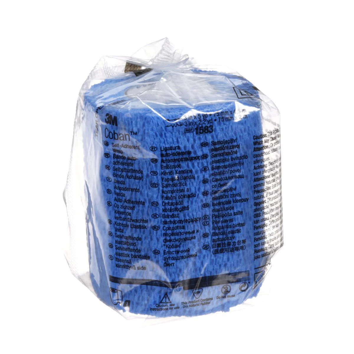 Coban 1583B Self-Adherent Wrap, 1 Roll - Image 2