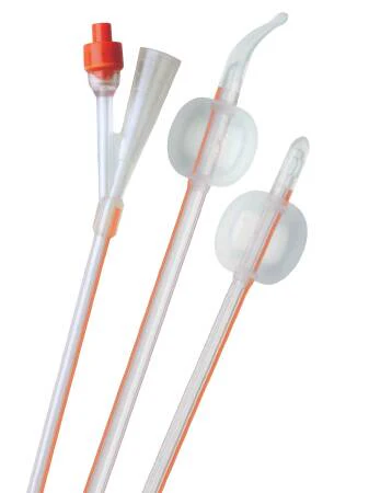 Coloplast Cysto-Care Foley Catheter 2-Way Standard Tip 15 cc Balloon 16 Fr. Silicone Box of 5