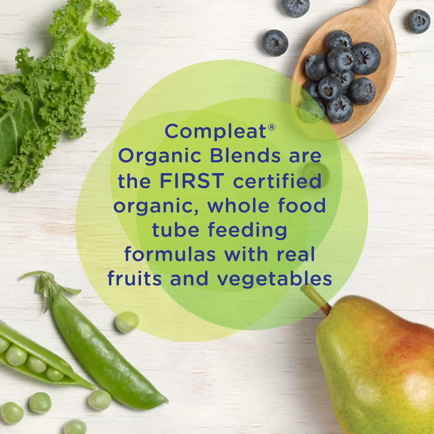 COMPLEAT Pediatric Organic Blends, Plant Based Blend, 10.1 fl. oz - Image 2