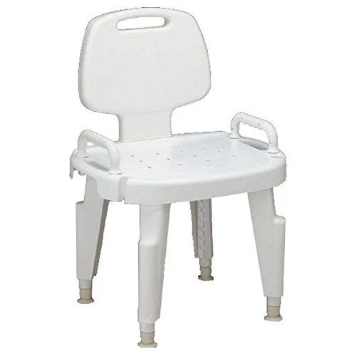 Composite Bath Bench with Back