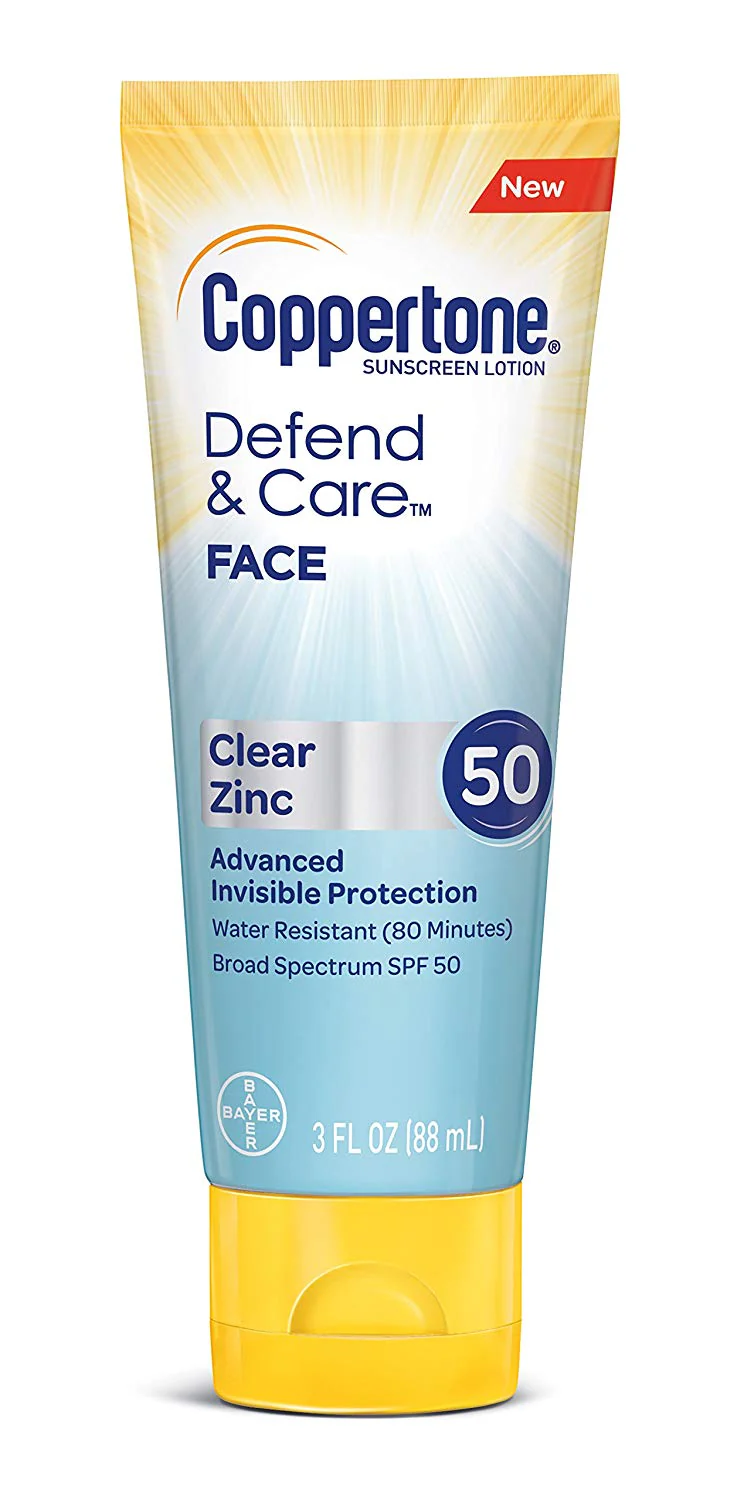 Coppertone 041100007070 Defend & Care Face Lotion, 1 Each - Image 2