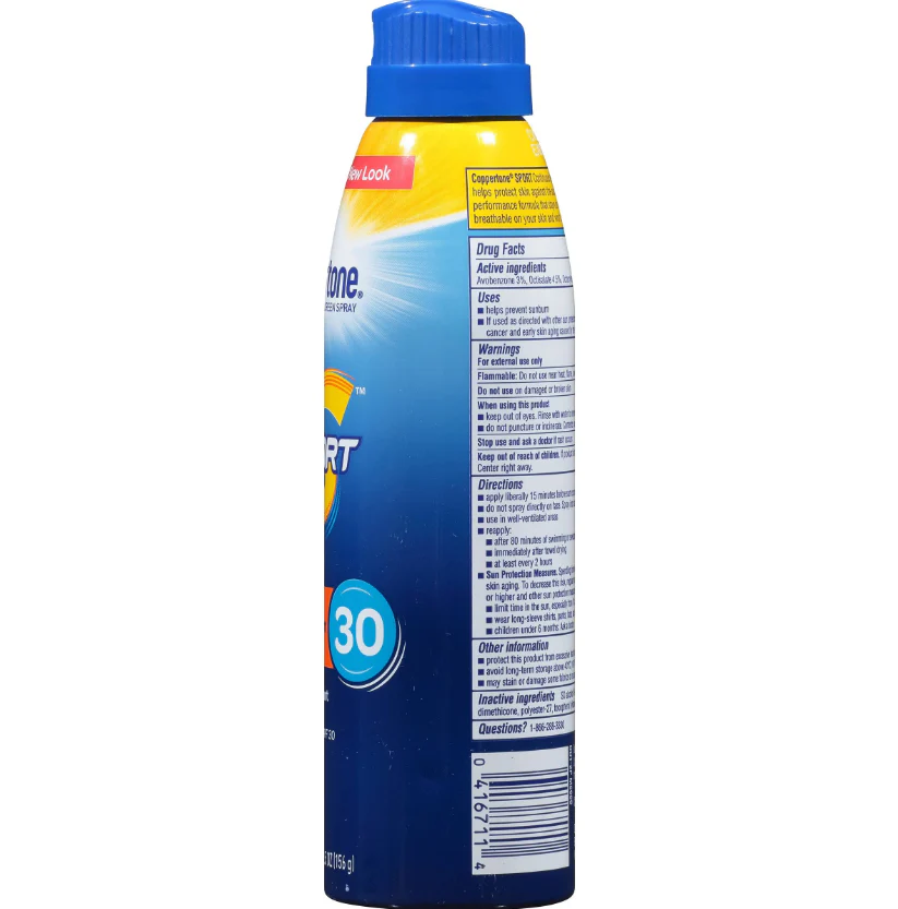 Coppertone 041100572868 Sport C Spray Twin Pack SPF 30, 1 Pair - Image 2