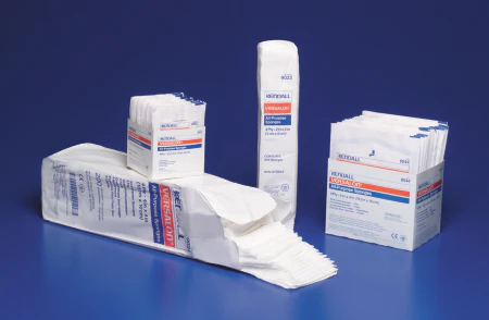Curity NonWoven Sponge Polyester / Rayon 4Ply 4 X 4 Inch Square Sterile 50 Count