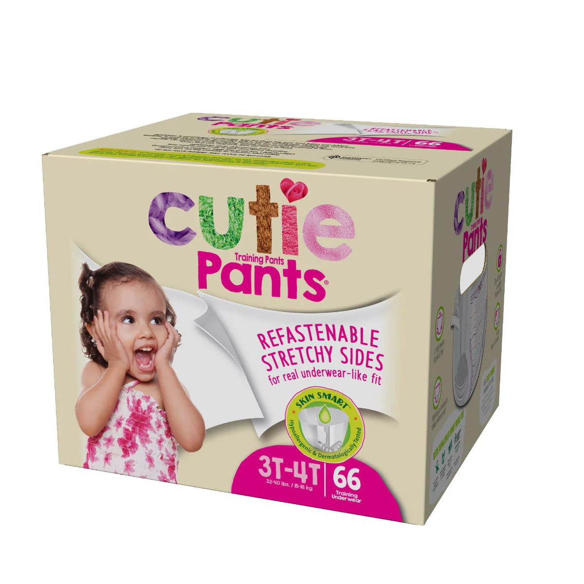 Cutie Pant Training Pant - Girl 3T-4T, Pack of 23 - Image 6