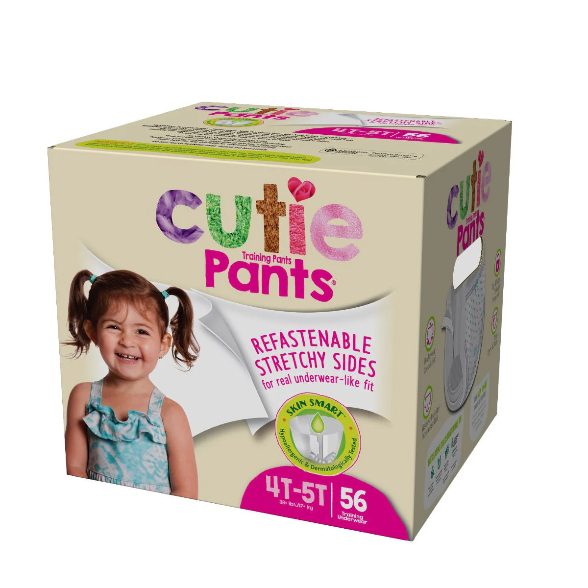 Cutie Pant Training Pant - Girl 4T-5T, Pack of 19 - Image 5