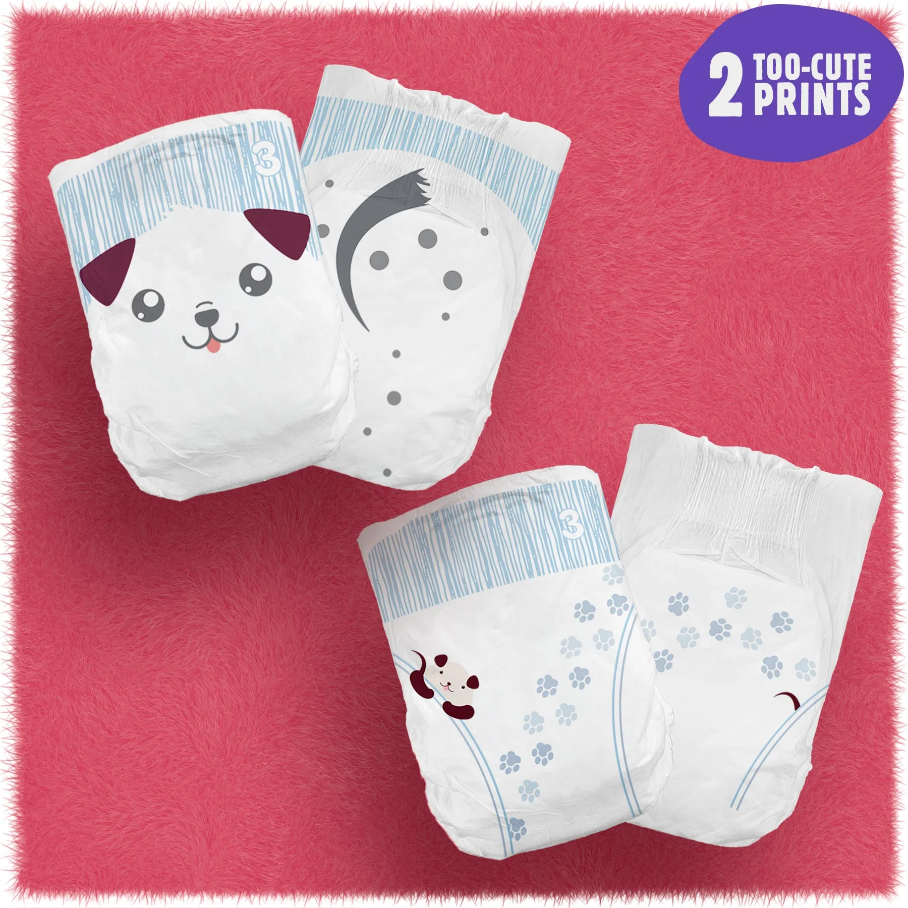 Cuties Complete Care Diapers, Skin Smart, Absorbent, Hypoallergenic, Flexible and Secure Tabs, Comes in Multiple Sizes - Image 102