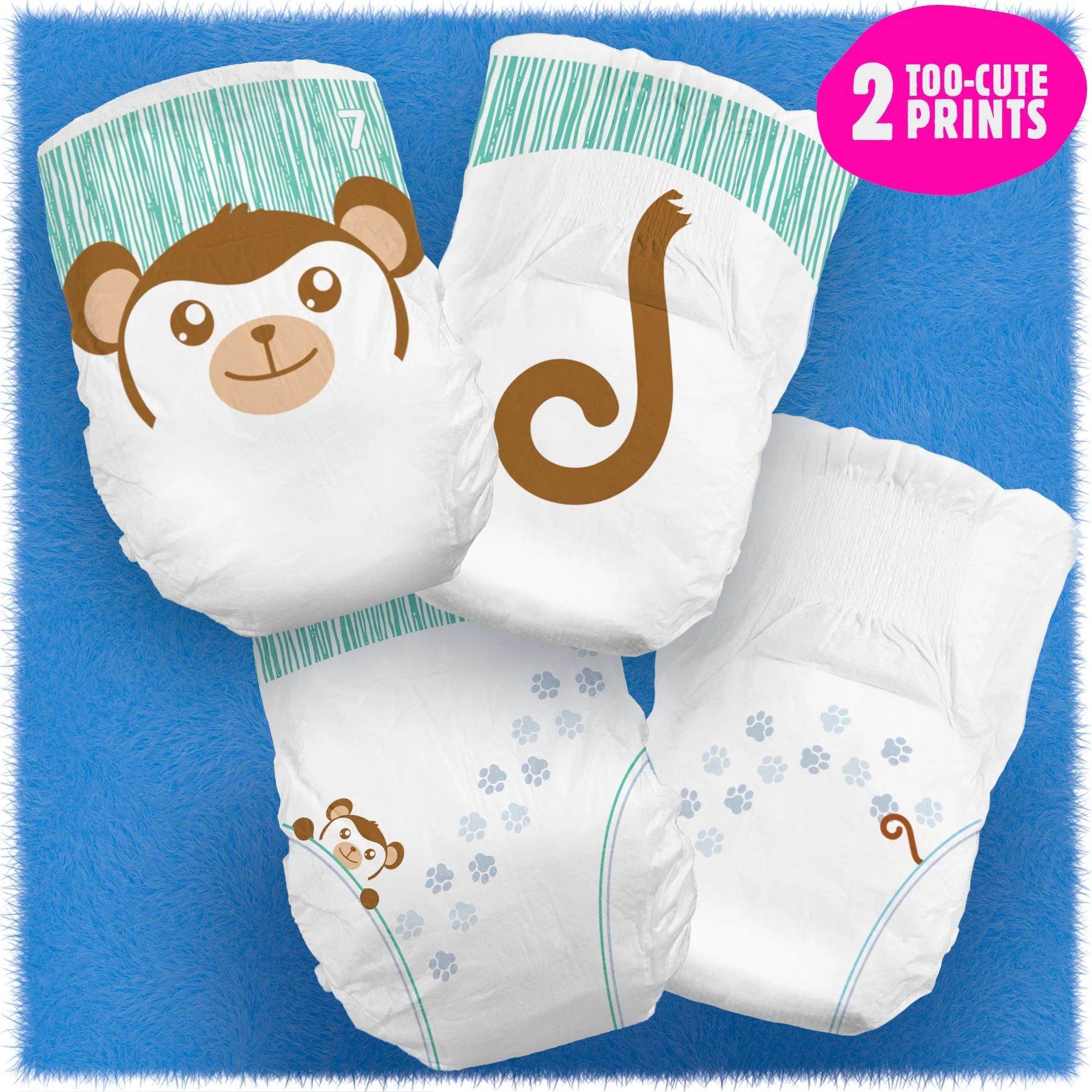 Cuties Complete Care Diapers, Skin Smart, Absorbent, Hypoallergenic, Flexible and Secure Tabs, Comes in Multiple Sizes - Image 49