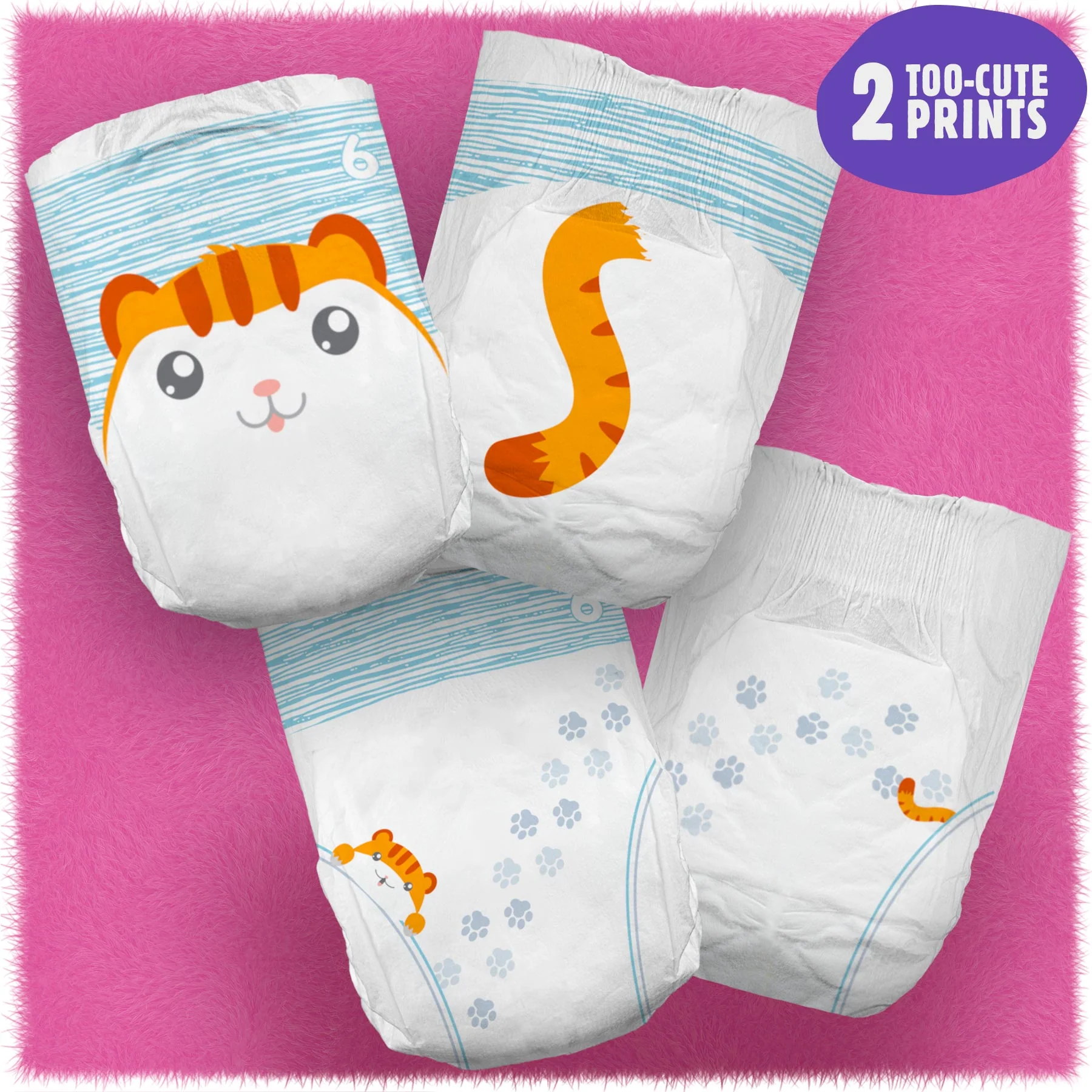 Cuties Complete Care Diapers, Skin Smart, Absorbent, Hypoallergenic, Flexible and Secure Tabs, Comes in Multiple Sizes - Image 61