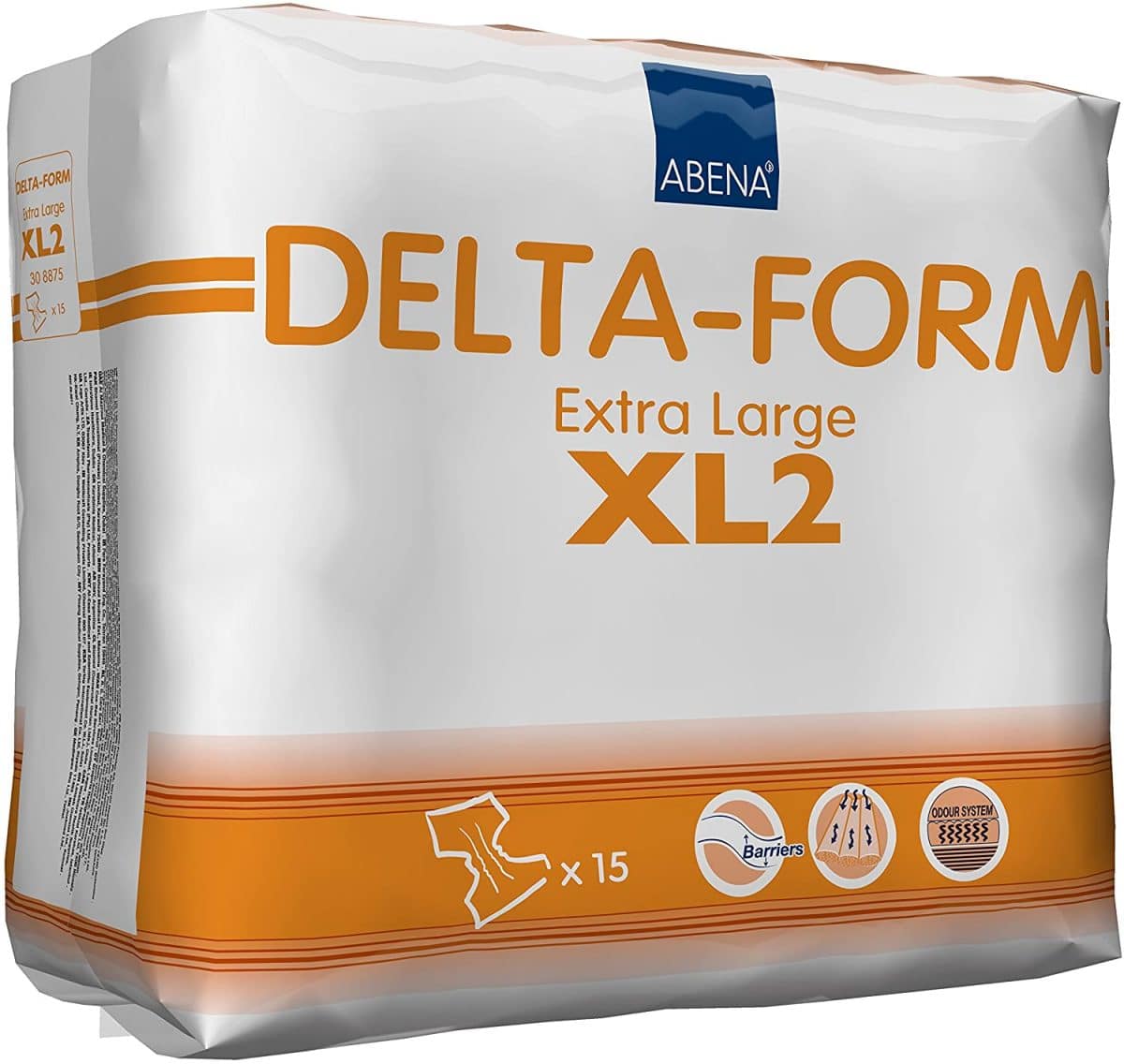 Delta-Form 308875 Adult Brief X-Large. Pack of 15
