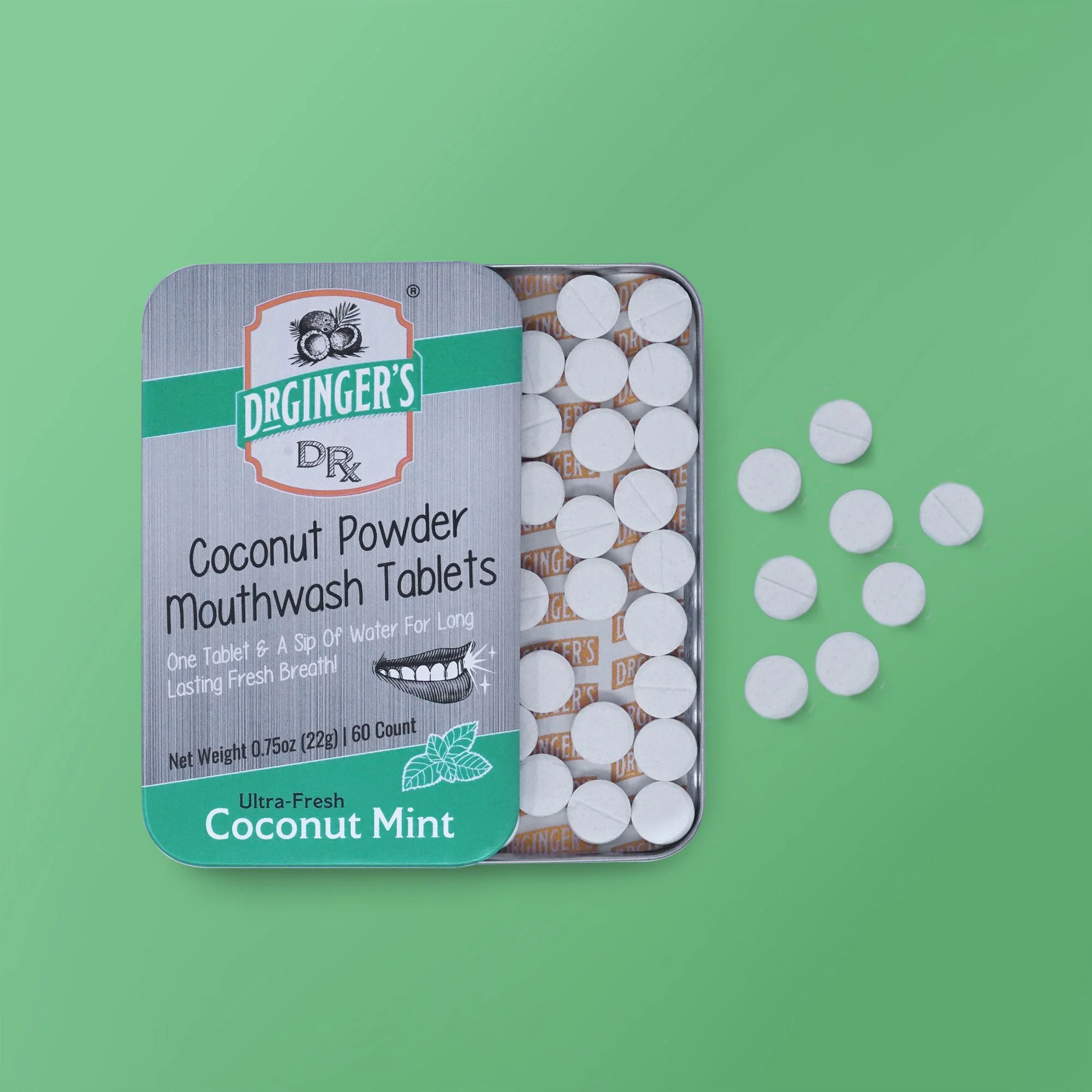 Dr. Ginger's Coconut Mint Mouthwash - Image 4