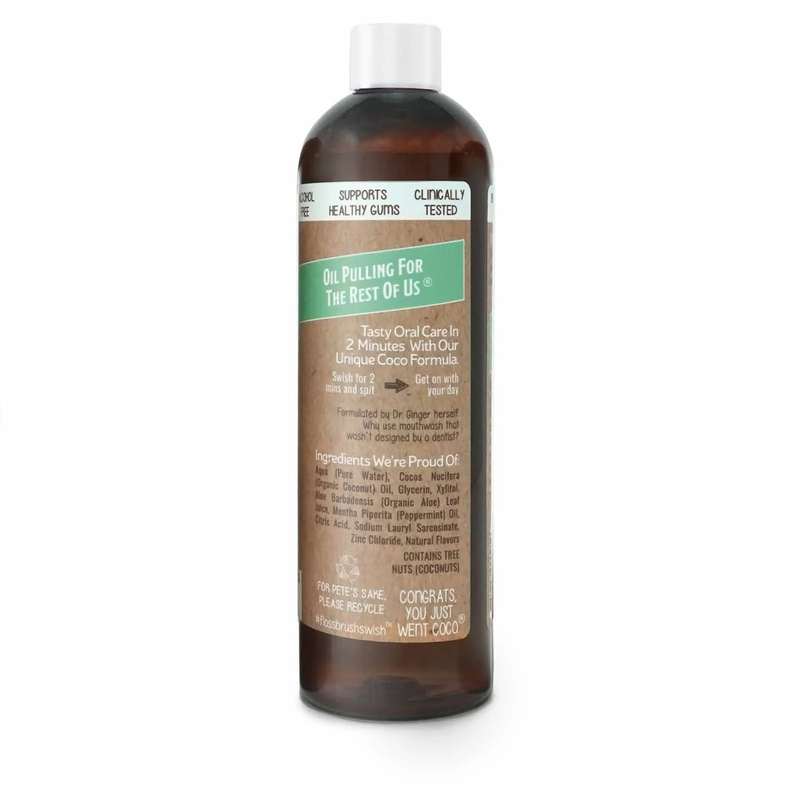 Dr. Ginger's Coconut Mint Mouthwash - Image 6