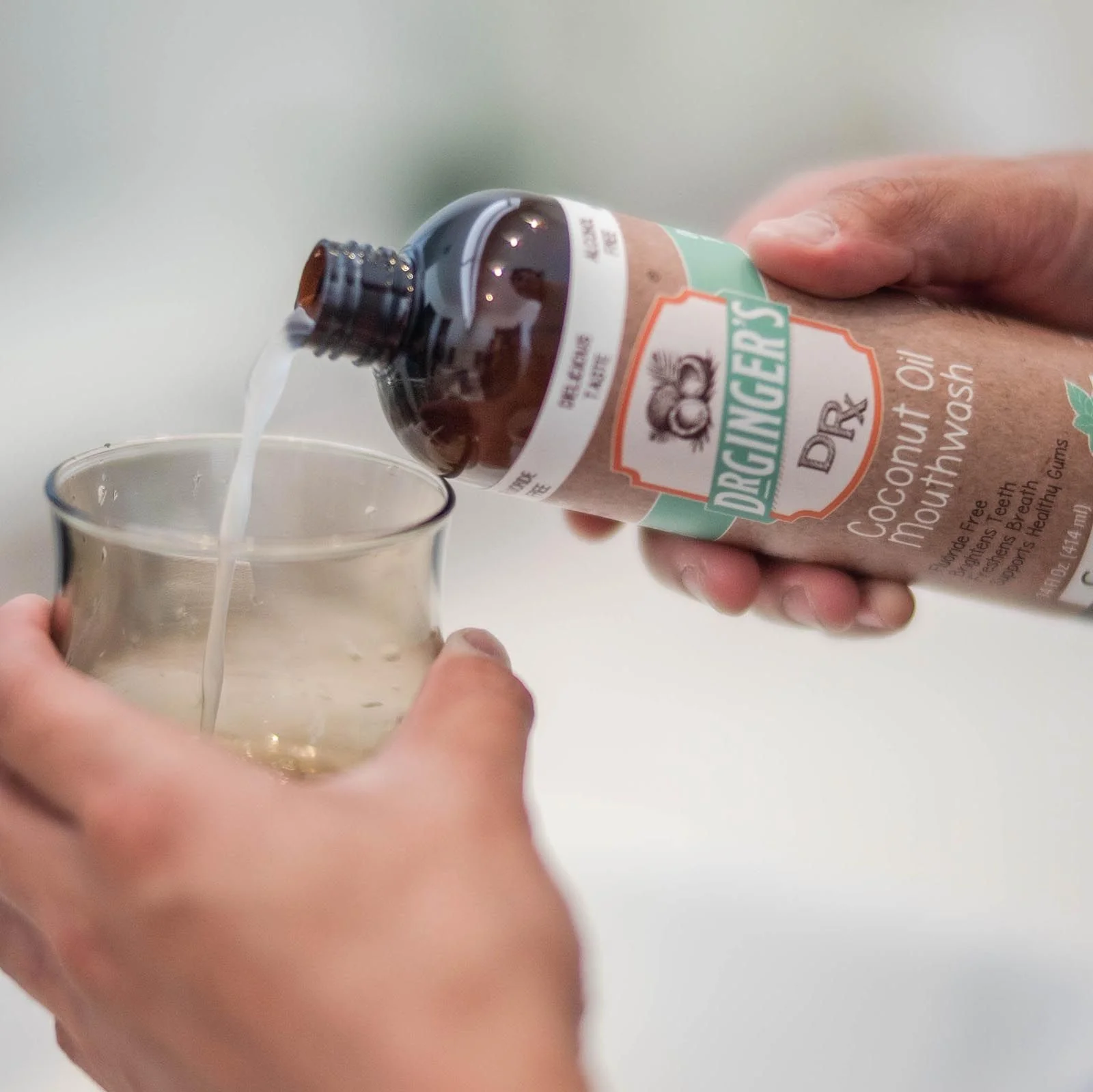 Dr. Ginger's Coconut Mint Mouthwash - Image 9