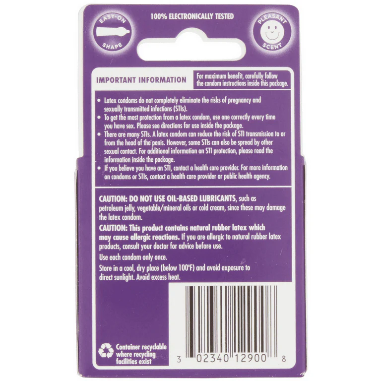 Durex Extra Sensitive Ultra Thin Lubricated Latex Condoms, Box of 3 - Image 3