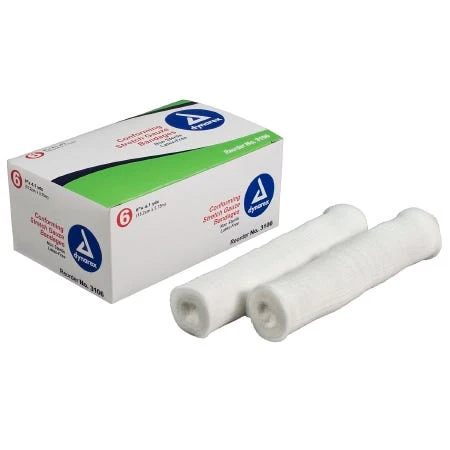 Dynarex 3106 Conforming Bandage, Pack of 6